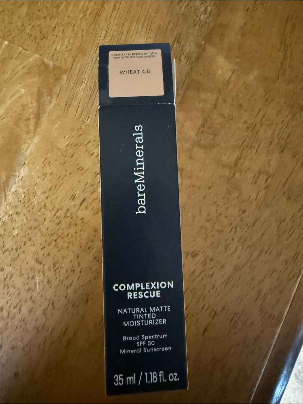 bareMinerals Complexion Rescue Tinted Moisturizer matte -wheat 4.5 sealed in box